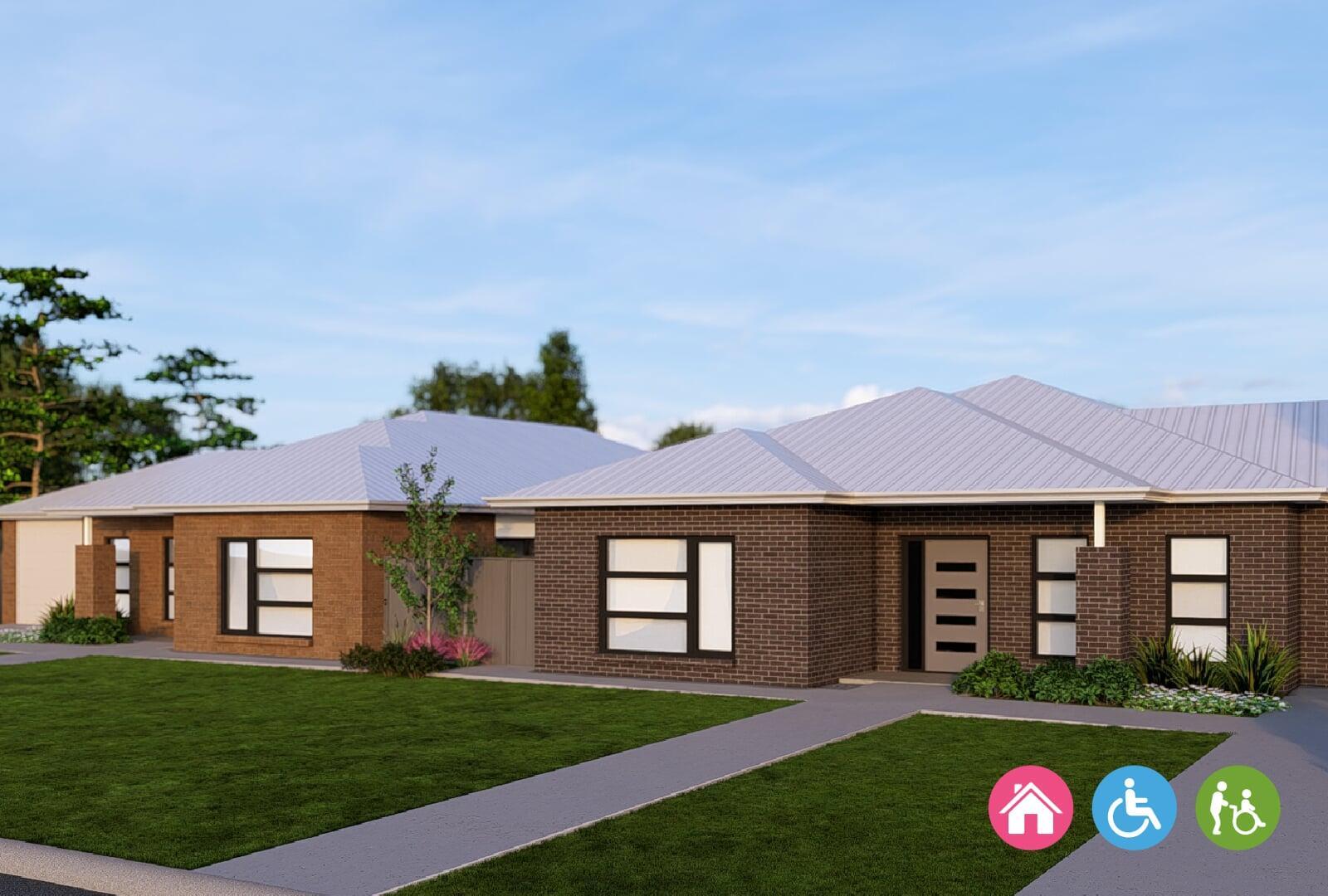 KinKera’s Mount Gambier Houses for Specialist Disability Accommodation (SDA) in Mount Gambier, SA.