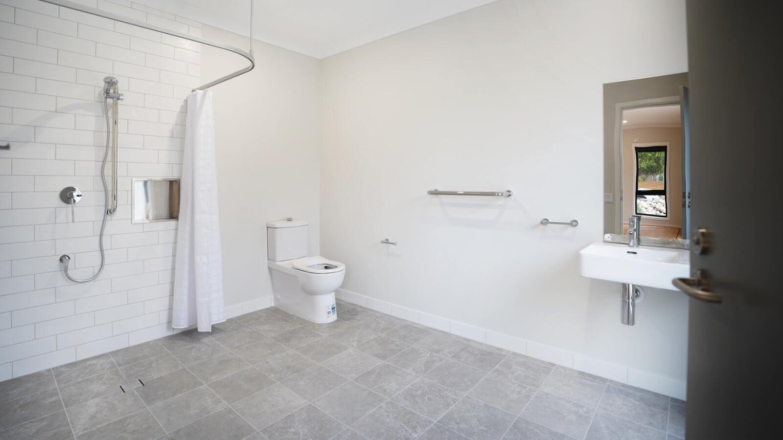 Kingscote Residence with accessible bathroom