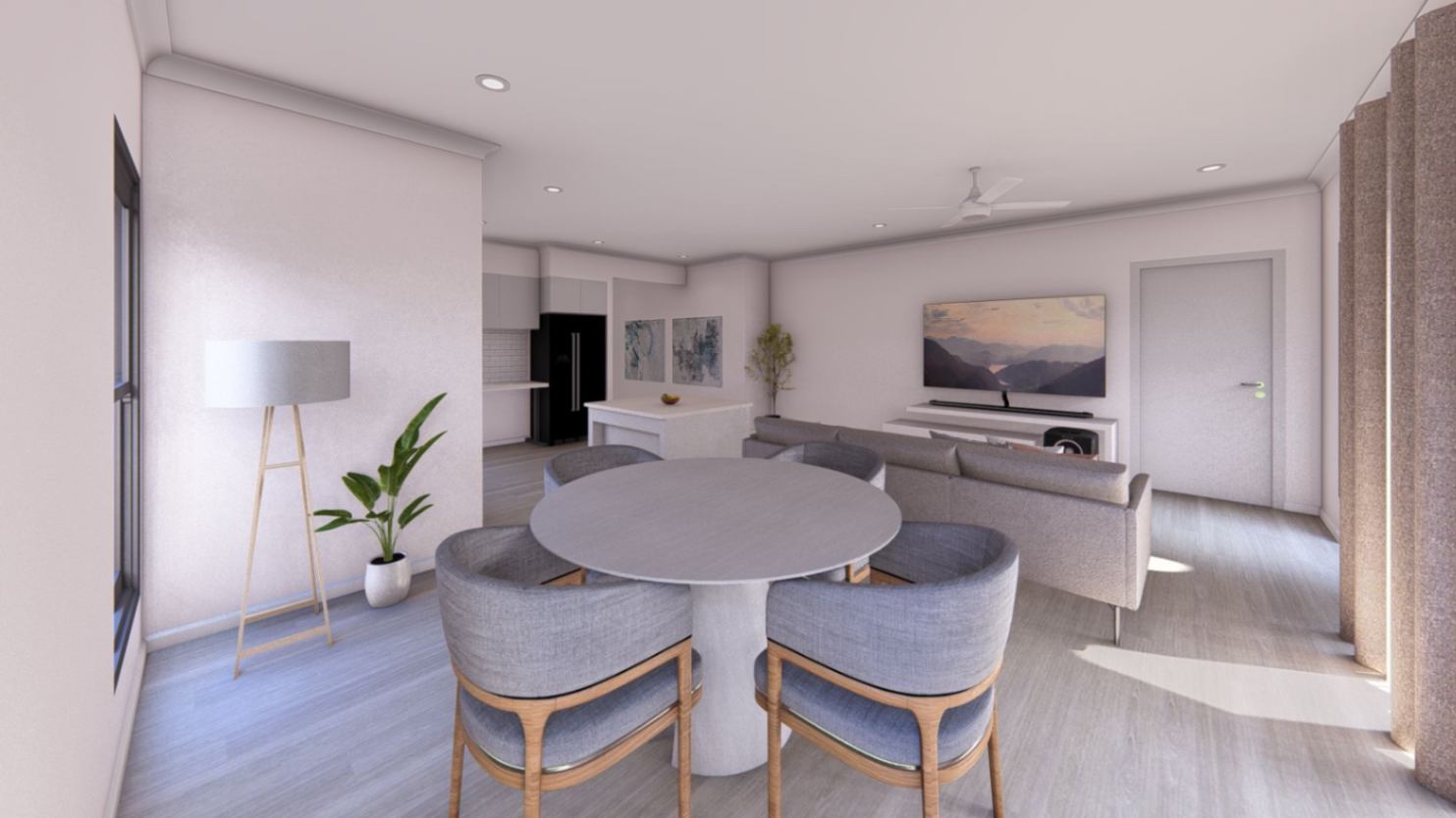 Chettle Street Residence – Broken Hill, NSW with Open-Plan Living, Kitchen & Dining Areas