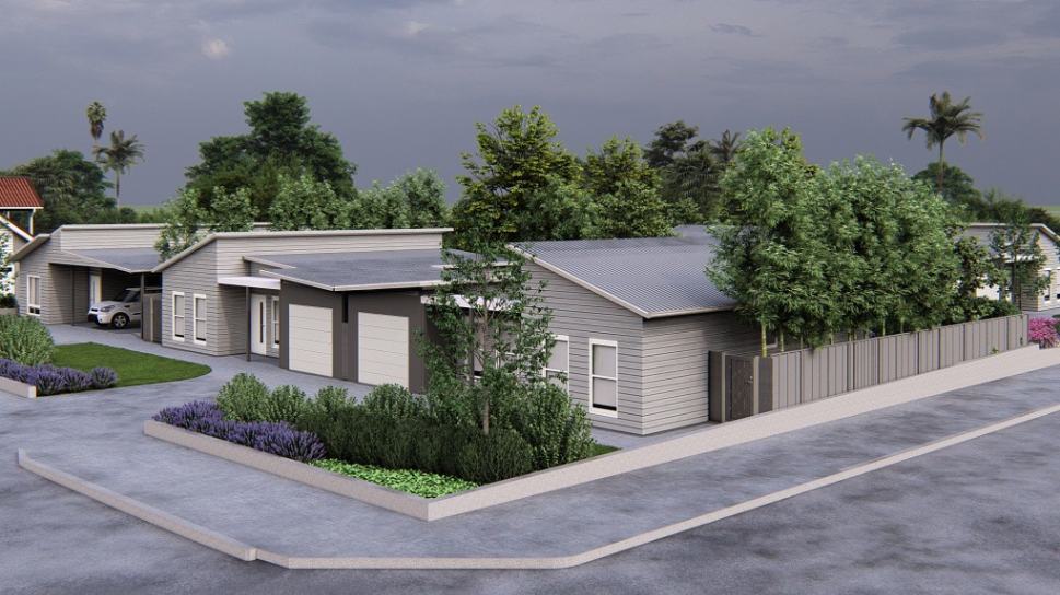 Tenant Street, Port Lincoln Residence with Each residence comes with its enclosed area, featuring sturdy fencing to provide security and seclusion